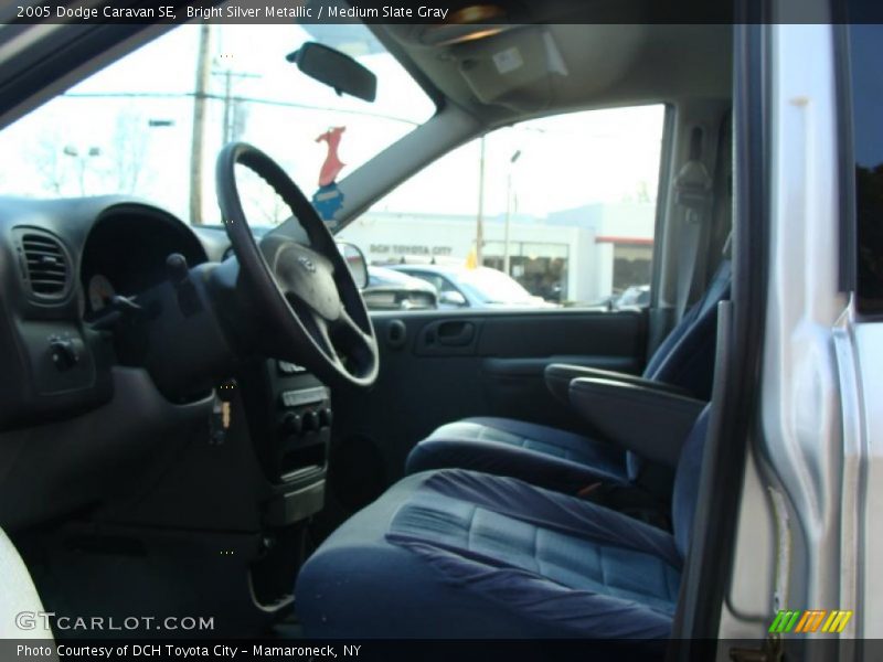Bright Silver Metallic / Medium Slate Gray 2005 Dodge Caravan SE