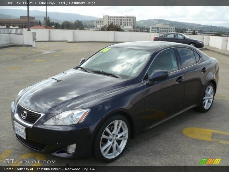 Blue Onyx Pearl / Cashmere Beige 2006 Lexus IS 250