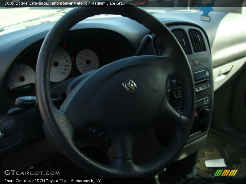 Bright Silver Metallic / Medium Slate Gray 2005 Dodge Caravan SE