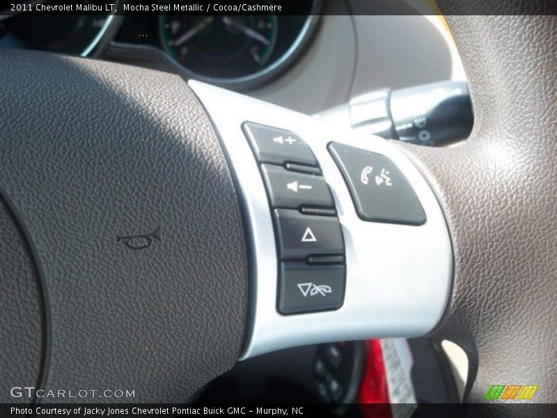 Mocha Steel Metallic / Cocoa/Cashmere 2011 Chevrolet Malibu LT