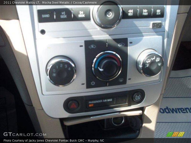 Mocha Steel Metallic / Cocoa/Cashmere 2011 Chevrolet Malibu LT