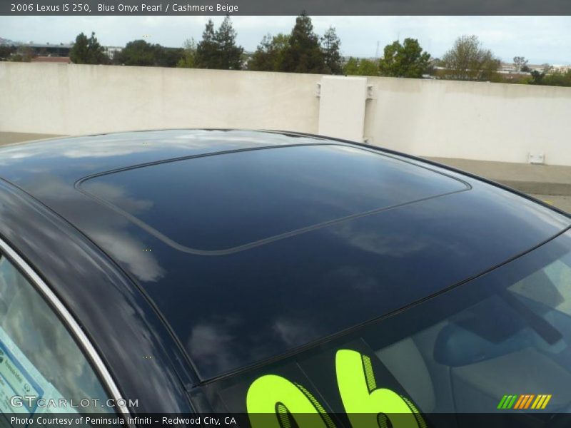 Blue Onyx Pearl / Cashmere Beige 2006 Lexus IS 250
