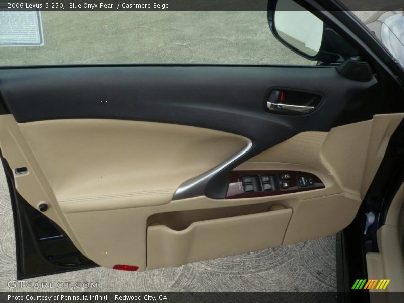 Blue Onyx Pearl / Cashmere Beige 2006 Lexus IS 250