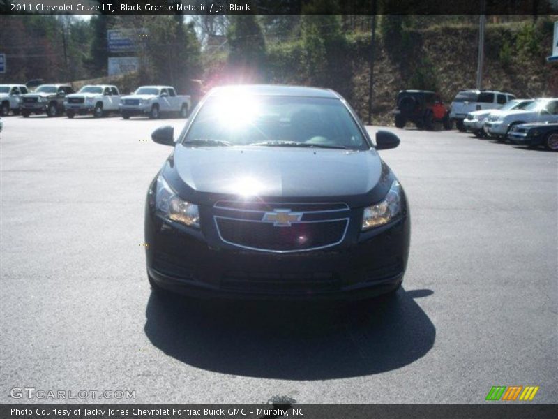 Black Granite Metallic / Jet Black 2011 Chevrolet Cruze LT