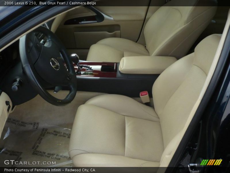 Blue Onyx Pearl / Cashmere Beige 2006 Lexus IS 250