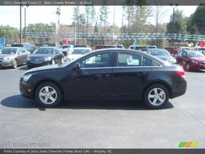 Black Granite Metallic / Jet Black 2011 Chevrolet Cruze LT