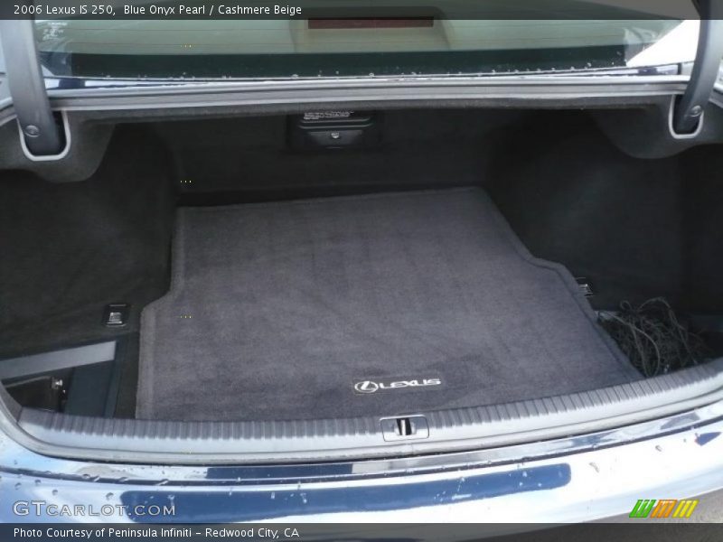 Blue Onyx Pearl / Cashmere Beige 2006 Lexus IS 250