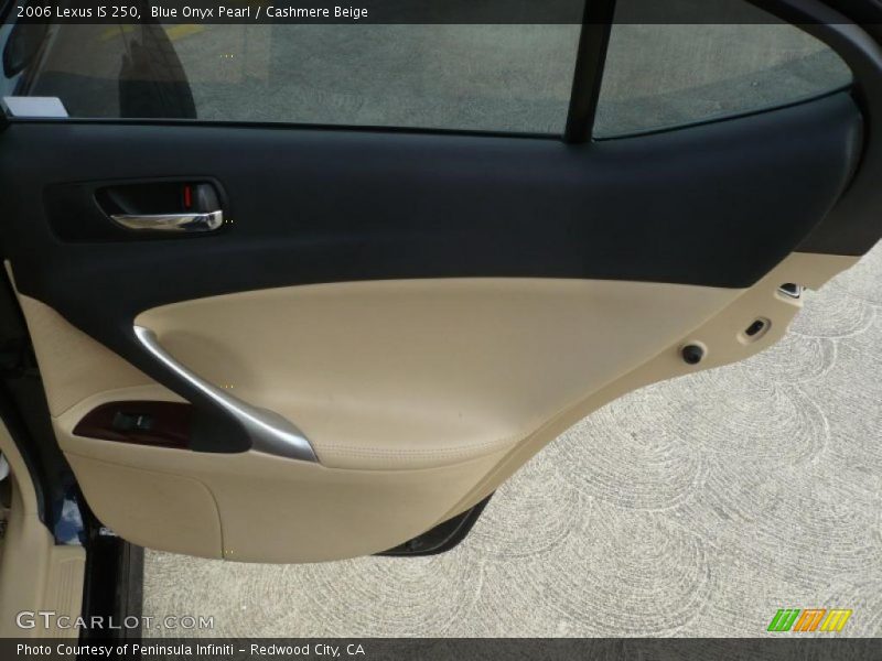 Blue Onyx Pearl / Cashmere Beige 2006 Lexus IS 250