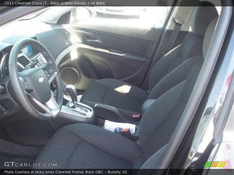 Black Granite Metallic / Jet Black 2011 Chevrolet Cruze LT