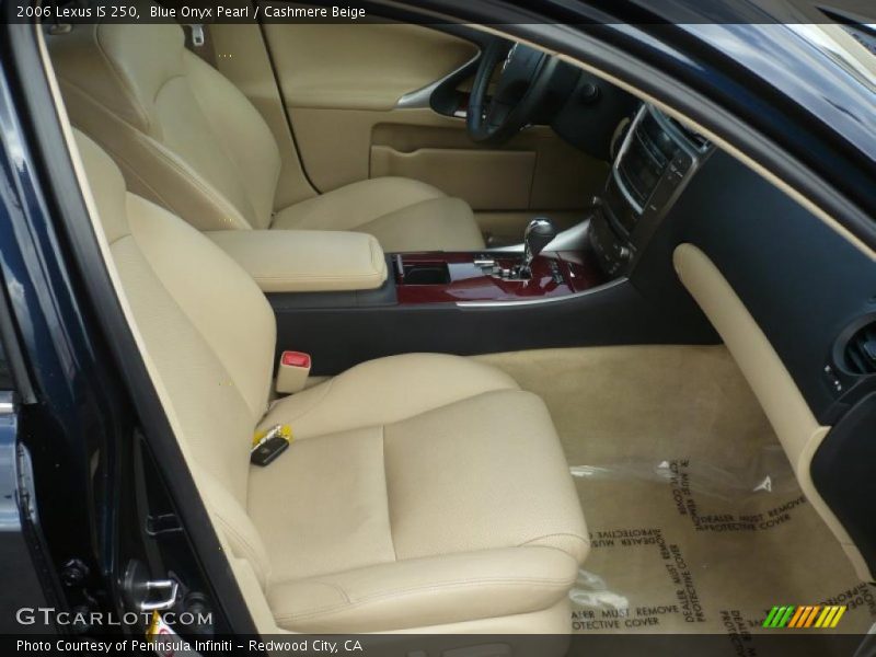 Blue Onyx Pearl / Cashmere Beige 2006 Lexus IS 250