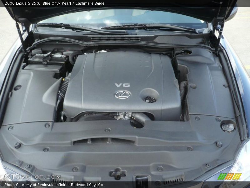 Blue Onyx Pearl / Cashmere Beige 2006 Lexus IS 250