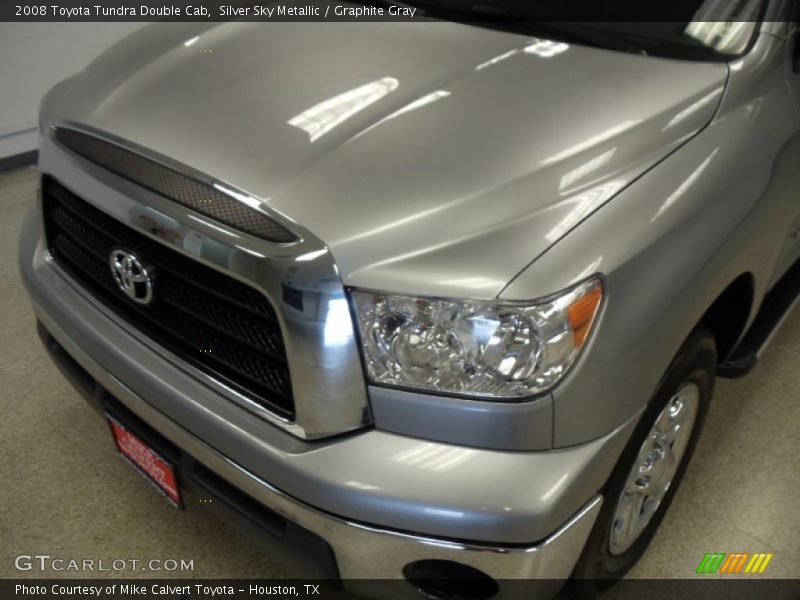 Silver Sky Metallic / Graphite Gray 2008 Toyota Tundra Double Cab