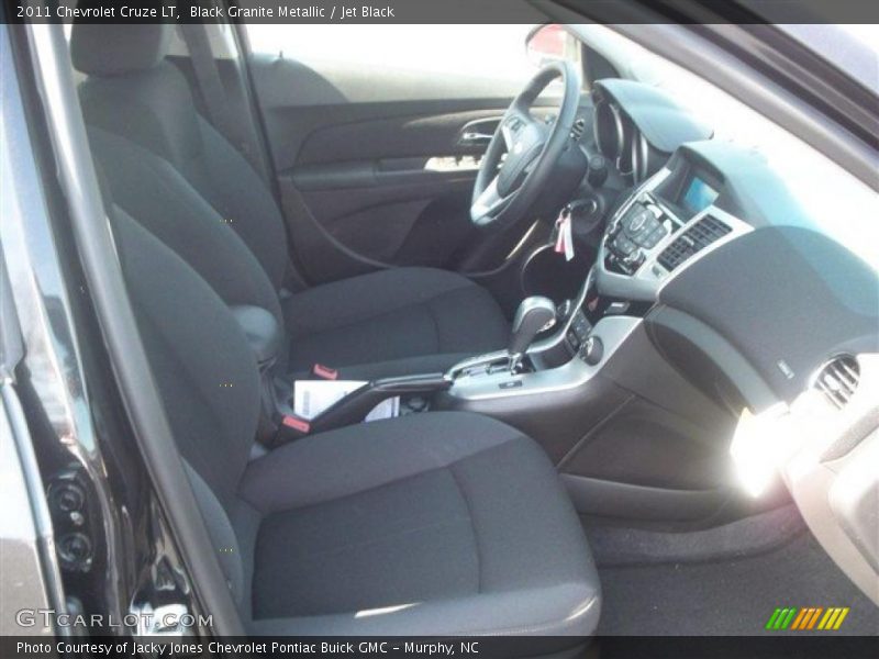 Black Granite Metallic / Jet Black 2011 Chevrolet Cruze LT