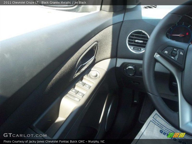 Black Granite Metallic / Jet Black 2011 Chevrolet Cruze LT