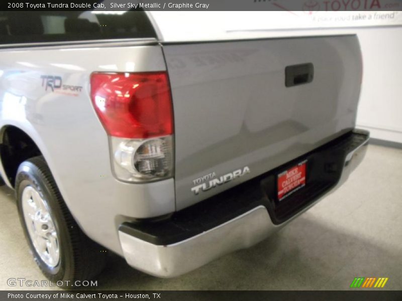 Silver Sky Metallic / Graphite Gray 2008 Toyota Tundra Double Cab