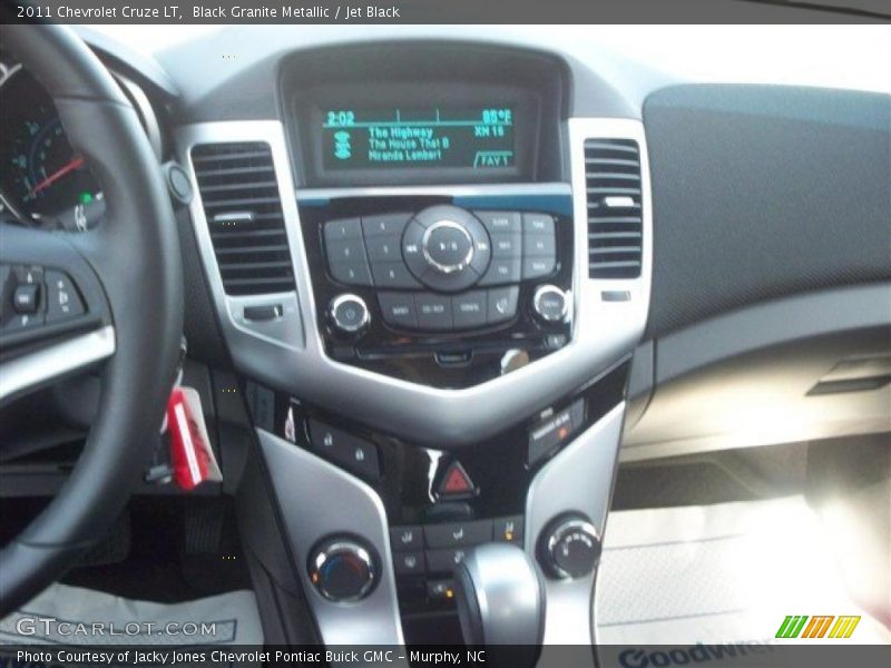 Black Granite Metallic / Jet Black 2011 Chevrolet Cruze LT