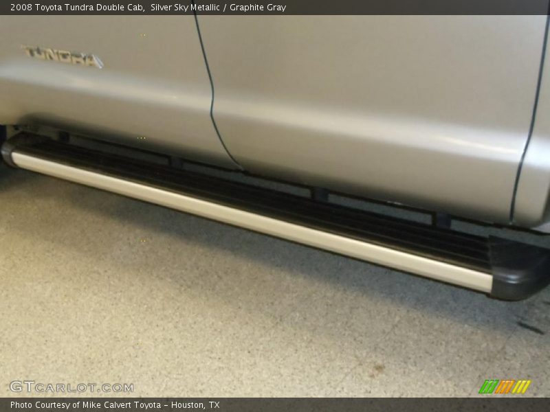 Silver Sky Metallic / Graphite Gray 2008 Toyota Tundra Double Cab