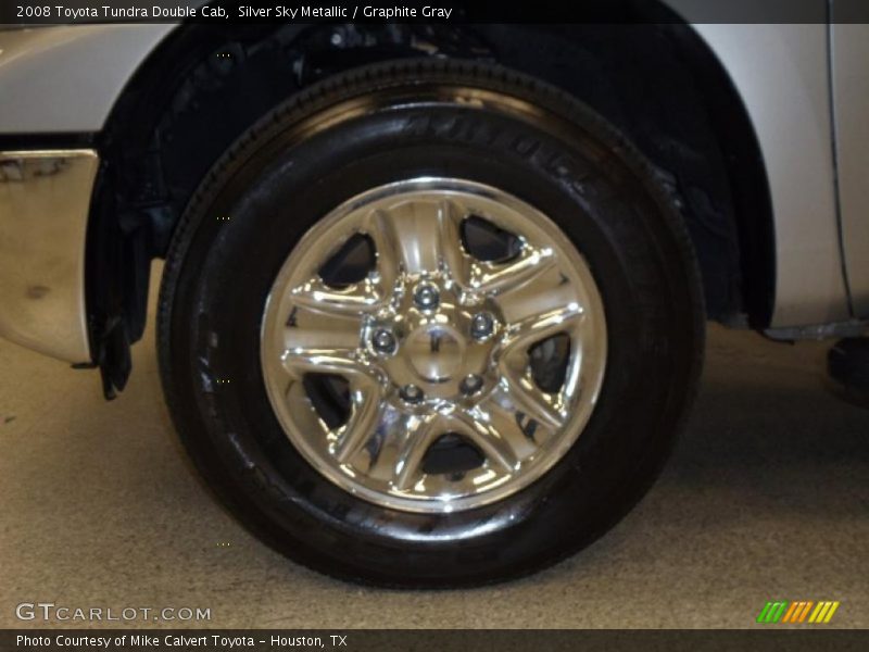 Silver Sky Metallic / Graphite Gray 2008 Toyota Tundra Double Cab