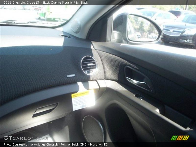 Black Granite Metallic / Jet Black 2011 Chevrolet Cruze LT