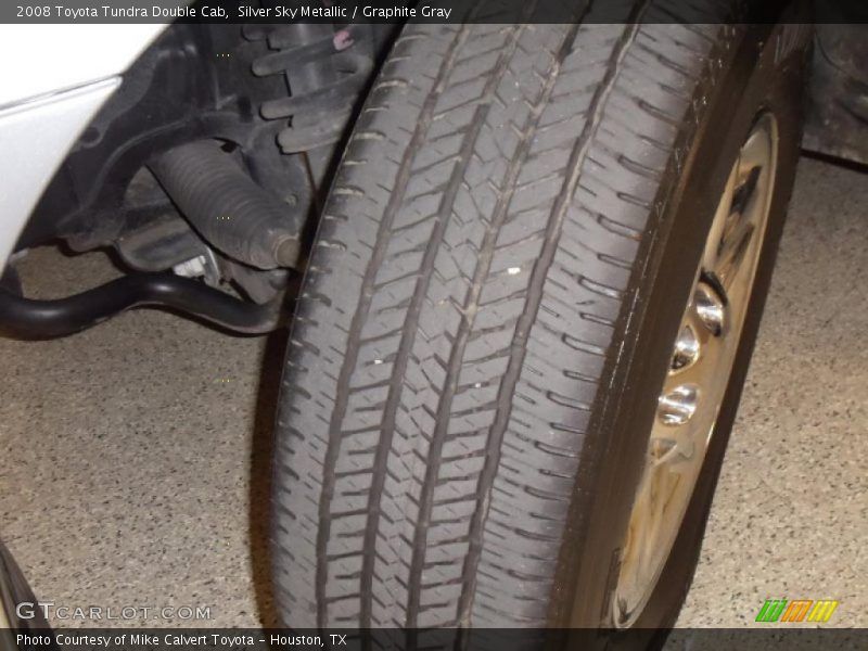 Silver Sky Metallic / Graphite Gray 2008 Toyota Tundra Double Cab