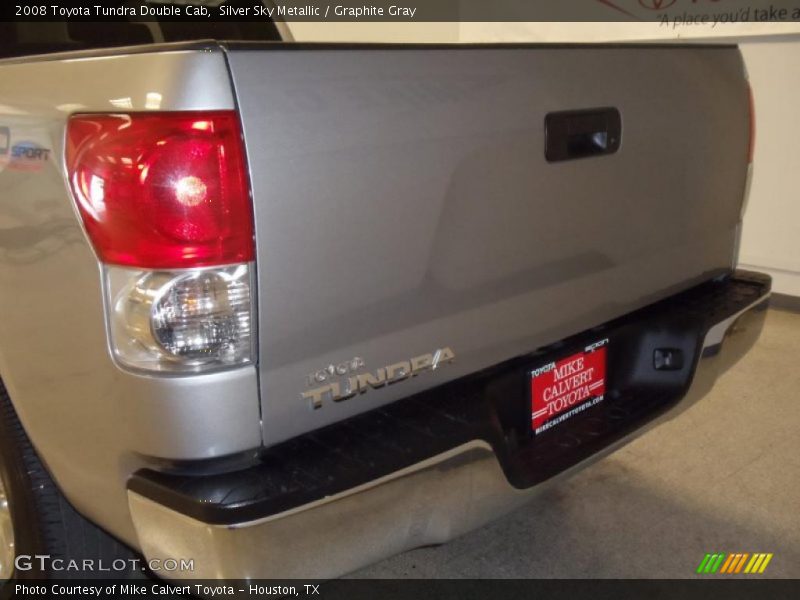Silver Sky Metallic / Graphite Gray 2008 Toyota Tundra Double Cab
