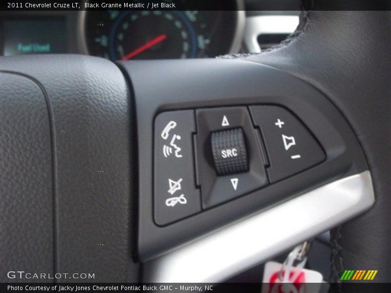 Black Granite Metallic / Jet Black 2011 Chevrolet Cruze LT