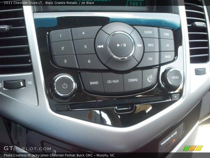 Black Granite Metallic / Jet Black 2011 Chevrolet Cruze LT