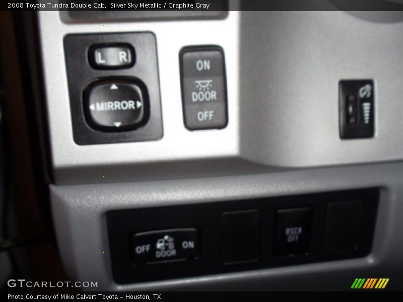 Silver Sky Metallic / Graphite Gray 2008 Toyota Tundra Double Cab