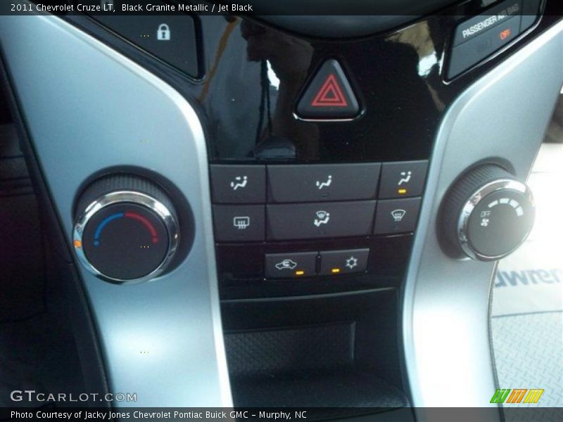 Black Granite Metallic / Jet Black 2011 Chevrolet Cruze LT