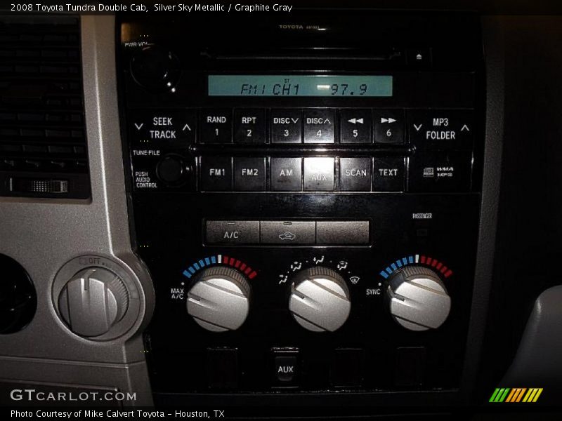 Silver Sky Metallic / Graphite Gray 2008 Toyota Tundra Double Cab