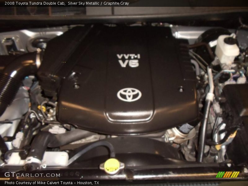 Silver Sky Metallic / Graphite Gray 2008 Toyota Tundra Double Cab