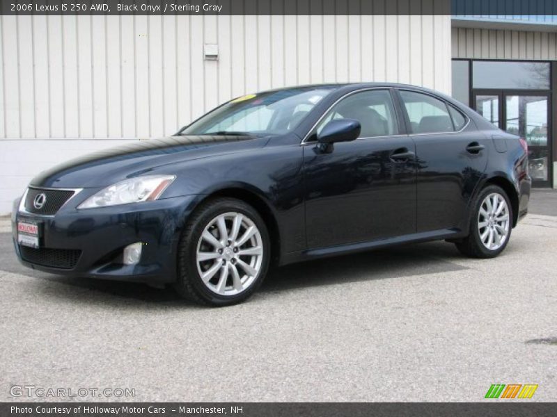 Black Onyx / Sterling Gray 2006 Lexus IS 250 AWD