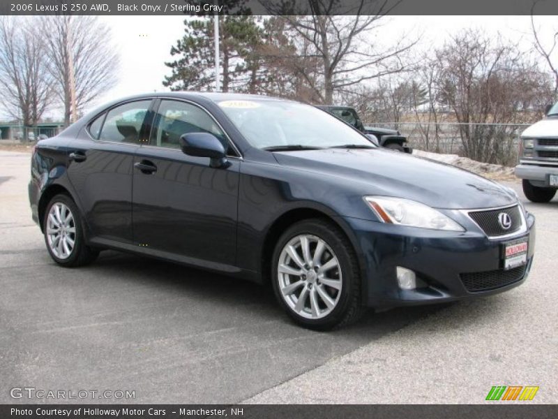 Black Onyx / Sterling Gray 2006 Lexus IS 250 AWD