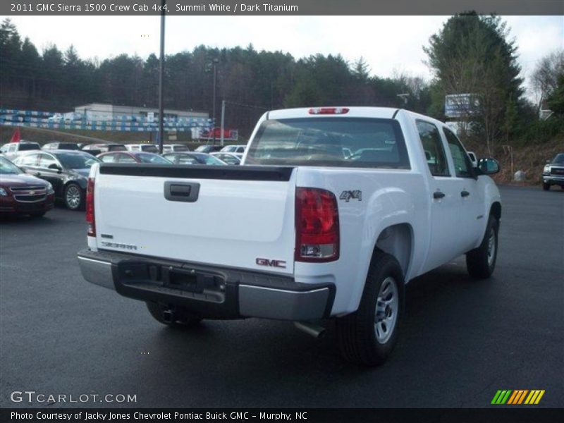 Summit White / Dark Titanium 2011 GMC Sierra 1500 Crew Cab 4x4