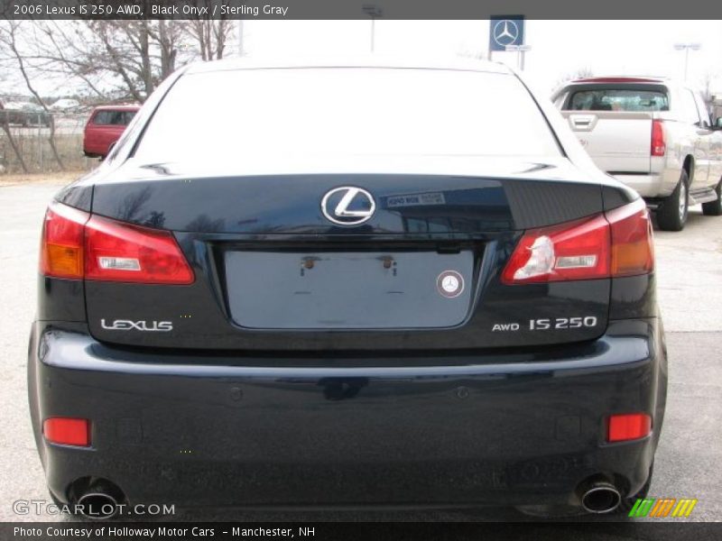 Black Onyx / Sterling Gray 2006 Lexus IS 250 AWD
