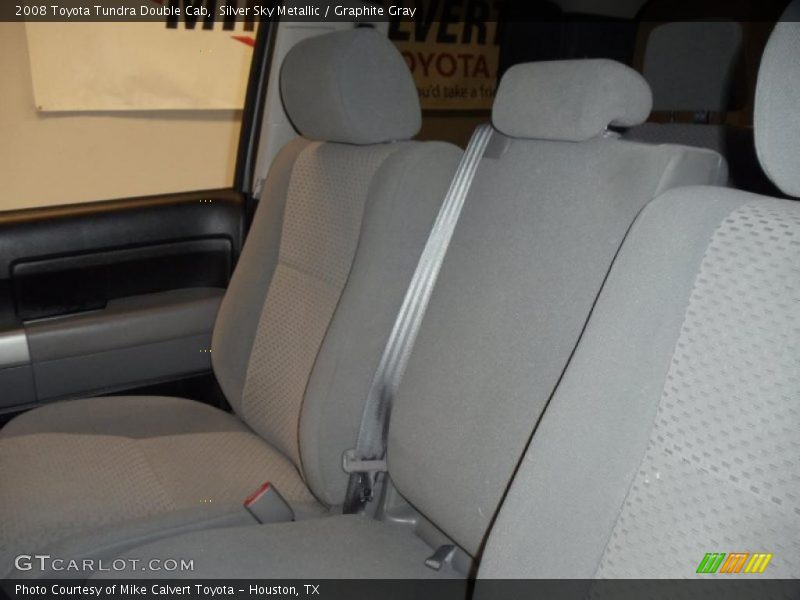 Silver Sky Metallic / Graphite Gray 2008 Toyota Tundra Double Cab
