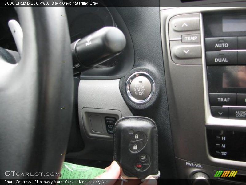 Black Onyx / Sterling Gray 2006 Lexus IS 250 AWD