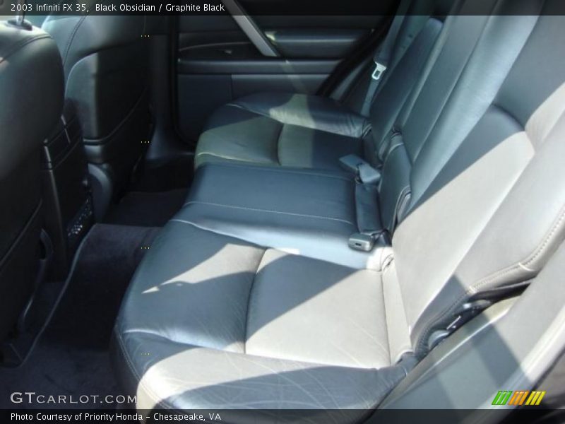 Black Obsidian / Graphite Black 2003 Infiniti FX 35