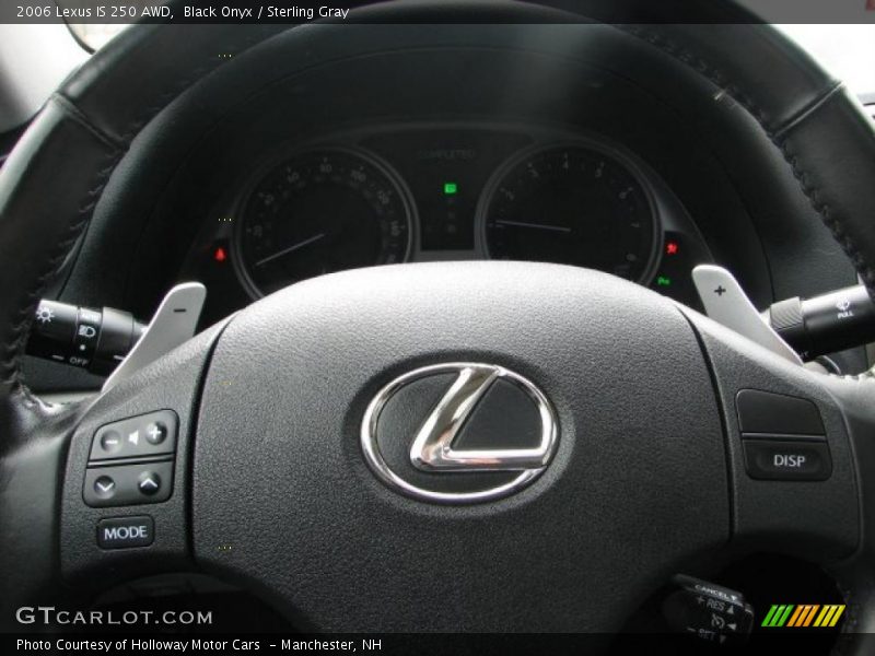 Black Onyx / Sterling Gray 2006 Lexus IS 250 AWD