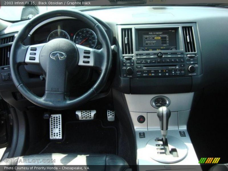 Black Obsidian / Graphite Black 2003 Infiniti FX 35