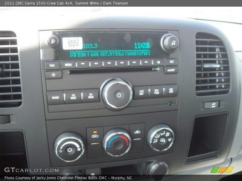 Summit White / Dark Titanium 2011 GMC Sierra 1500 Crew Cab 4x4