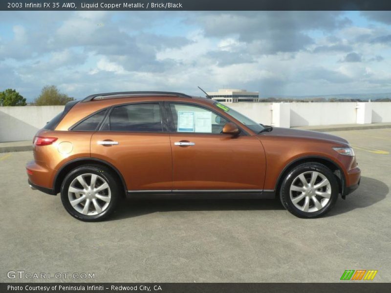  2003 FX 35 AWD Liquid Copper Metallic