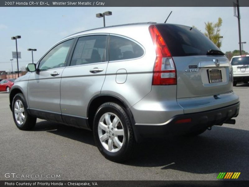Whistler Silver Metallic / Gray 2007 Honda CR-V EX-L