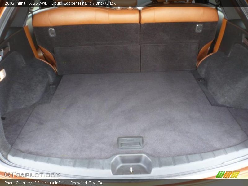  2003 FX 35 AWD Trunk