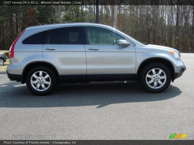 Whistler Silver Metallic / Gray 2007 Honda CR-V EX-L