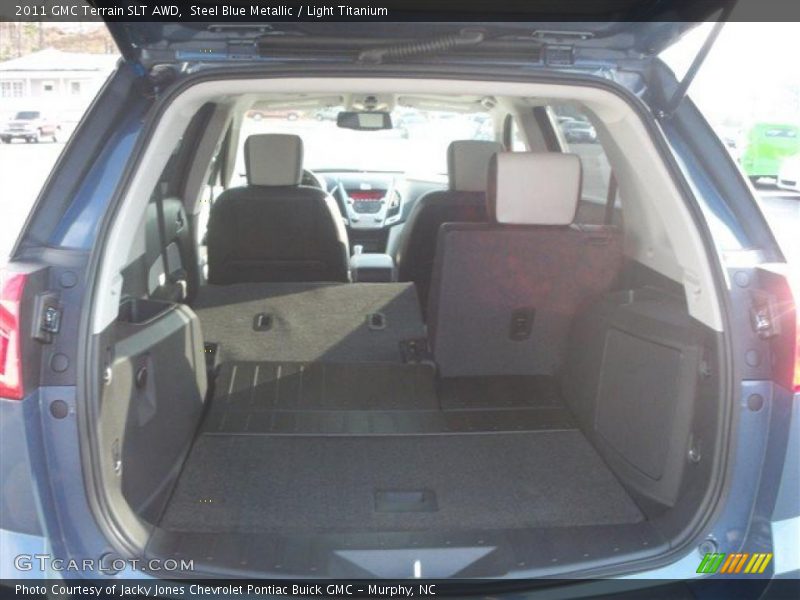 Steel Blue Metallic / Light Titanium 2011 GMC Terrain SLT AWD
