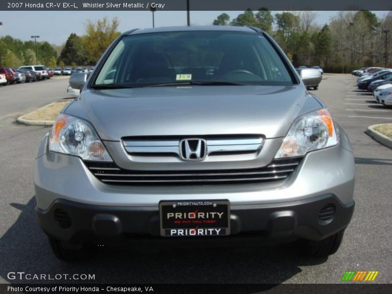 Whistler Silver Metallic / Gray 2007 Honda CR-V EX-L
