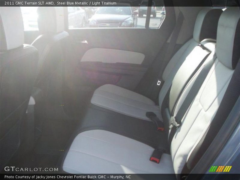 Steel Blue Metallic / Light Titanium 2011 GMC Terrain SLT AWD
