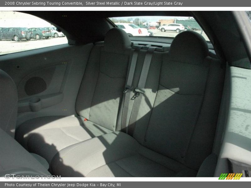 Silver Steel Metallic / Dark Slate Gray/Light Slate Gray 2008 Chrysler Sebring Touring Convertible