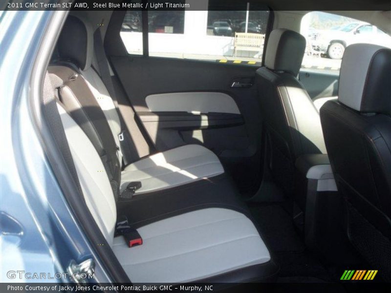 Steel Blue Metallic / Light Titanium 2011 GMC Terrain SLT AWD